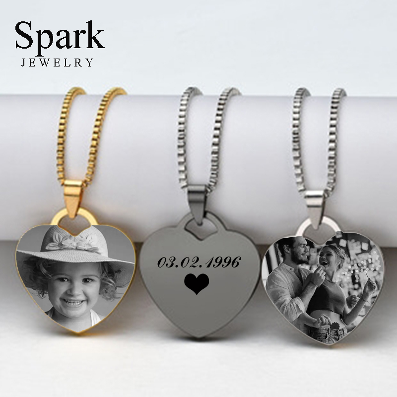 Name Necklace Custom - Spark Personalized Stainless Steel Custom Name