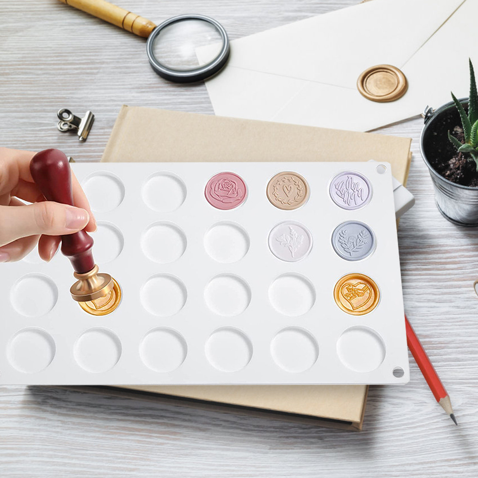 1Set Premium Silicone Wax Seal - Wax Seal Letter Kit review and price