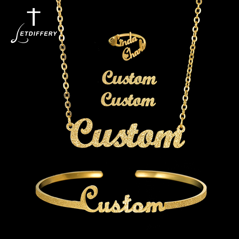 Letdiffery Custom Name Jewelry - Initial Ring Custom review and price