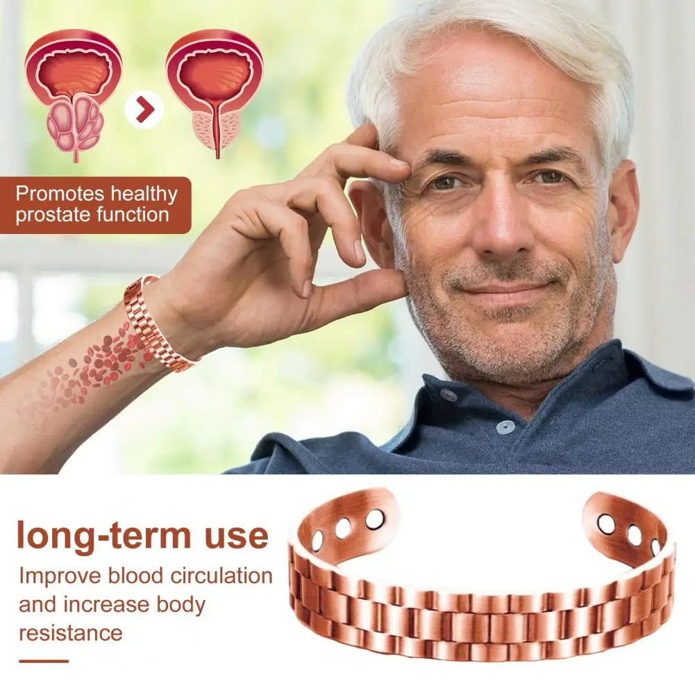 Magnetic Copper Prostate Wrist - Coordinates Bracelet review and price