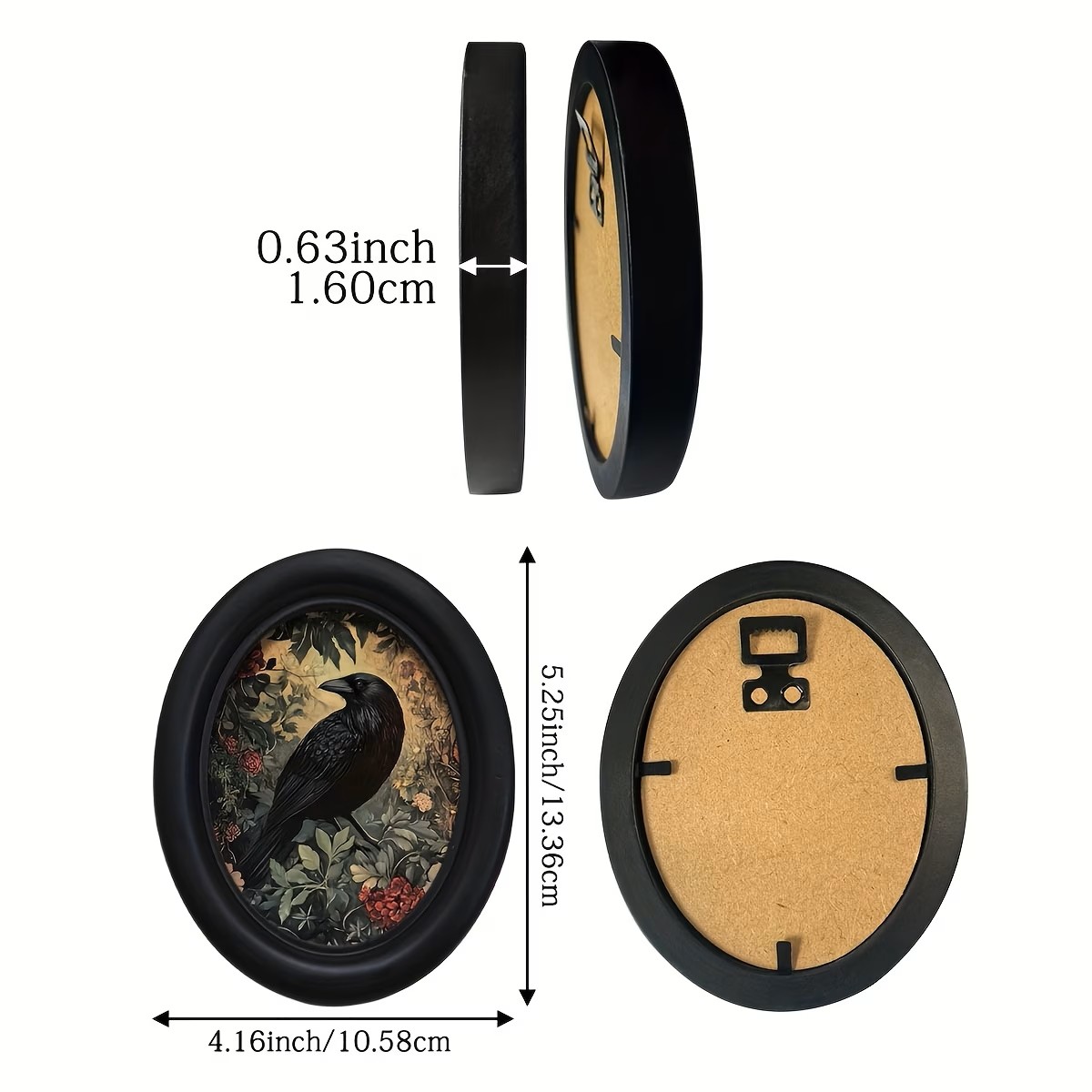 1 Piece of Bohemian Vintage 3D - Engraved Wood Frame review and price