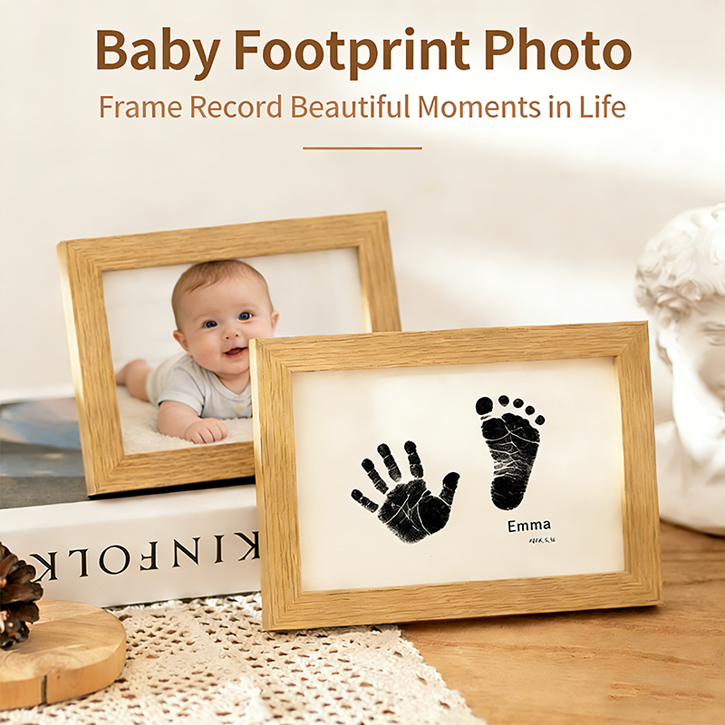 Diy Wooden Baby Pet Paw Print  - Engraved Wood Frame review and price