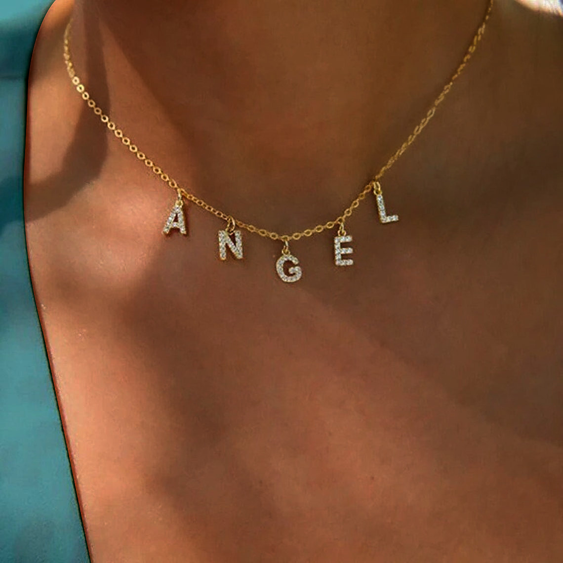 Custom Personalized Name Neckl - Name Necklace Custom review and price