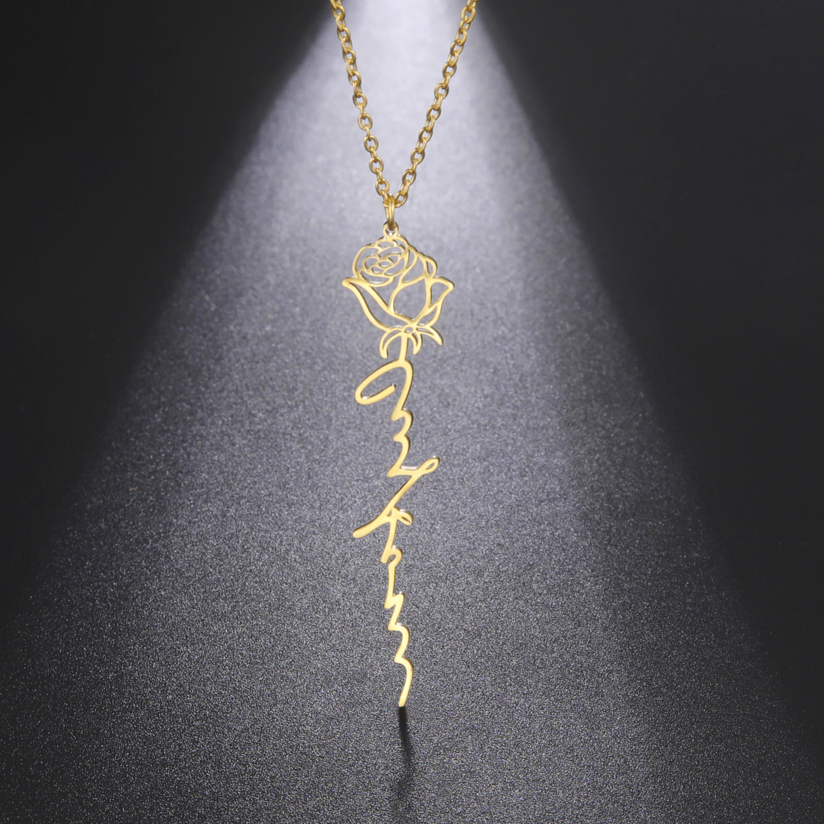 Sipuris Personalized Custom Na - Birth Flower Necklace review and price