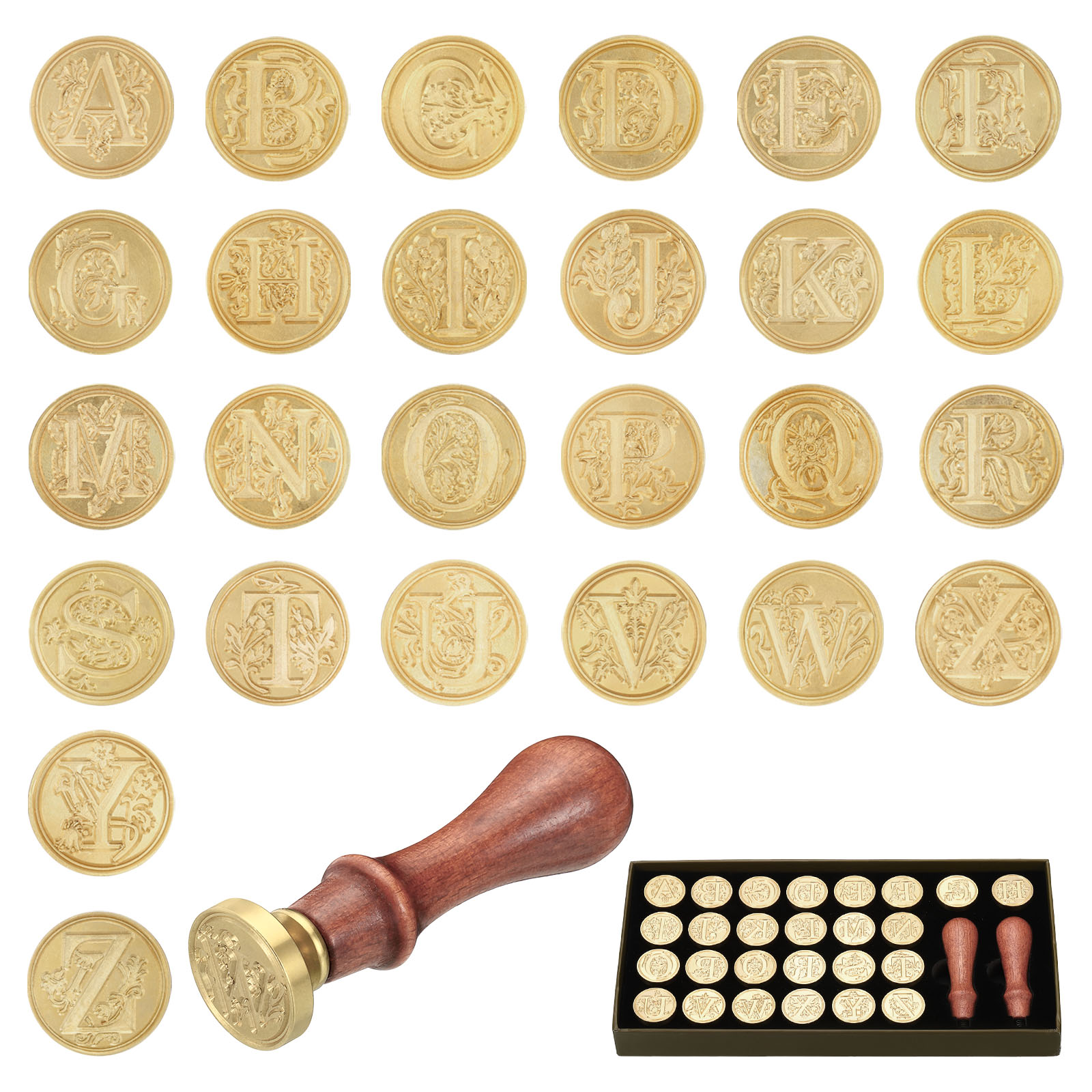 Alphabet Wax Seal Stamp Kit, 2 - Wax Seal Letter Kit review and price