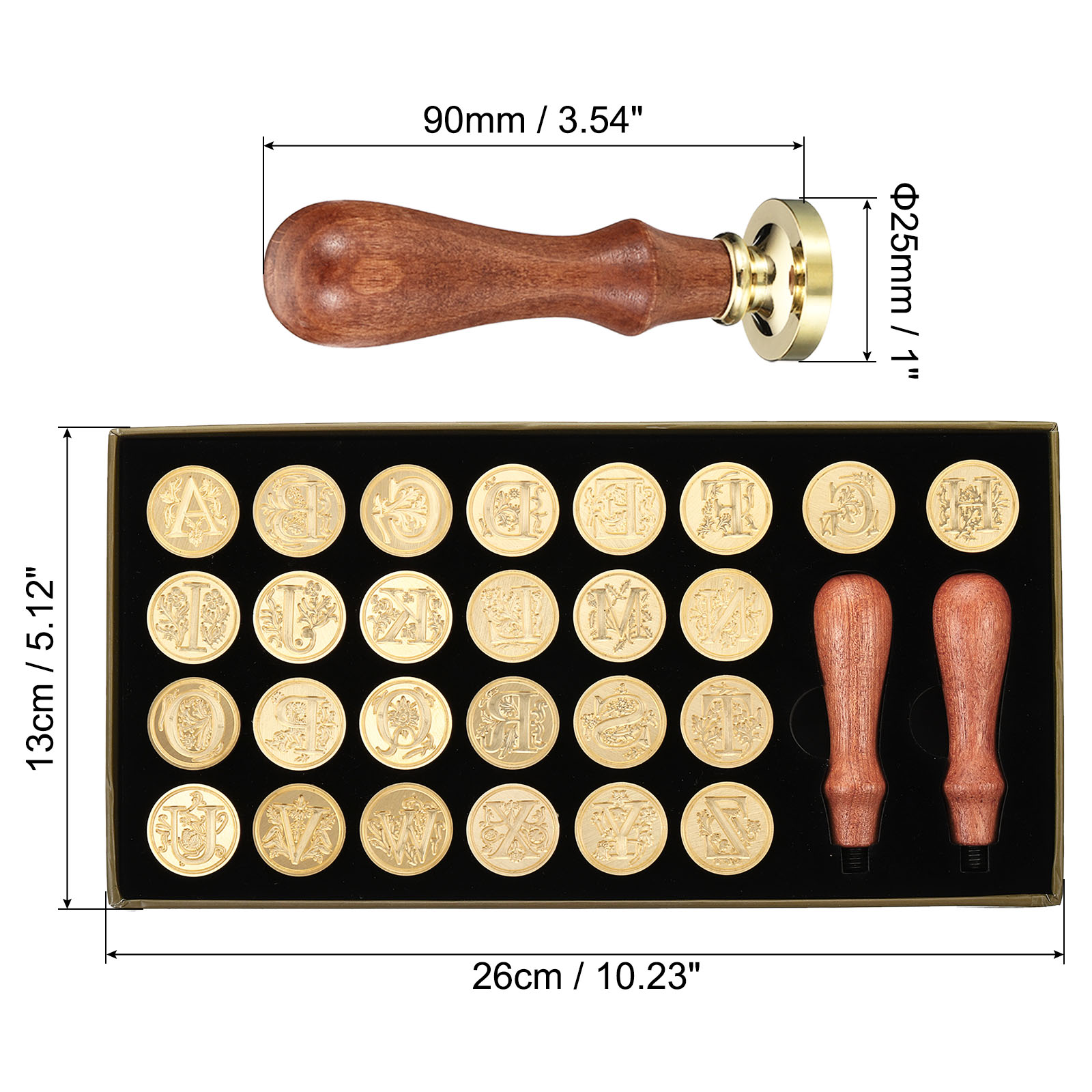 Alphabet Wax Seal Stamp Kit, 2 - Wax Seal Letter Kit review and price