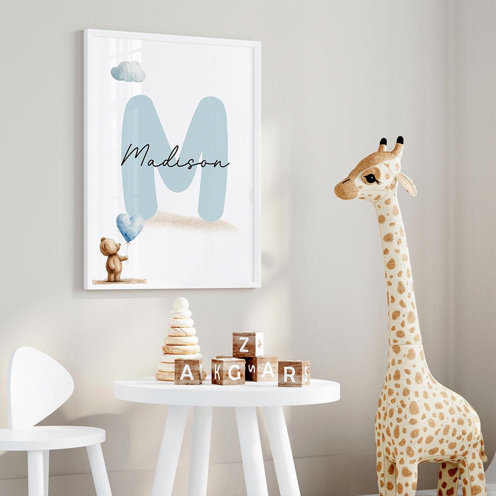 3pcs Personalized Name Blue Be - Personalized Name Box review and price