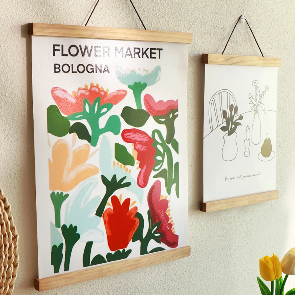 1PC Magnetic Wooden Picture Ha - Engraved Wood Frame review and price