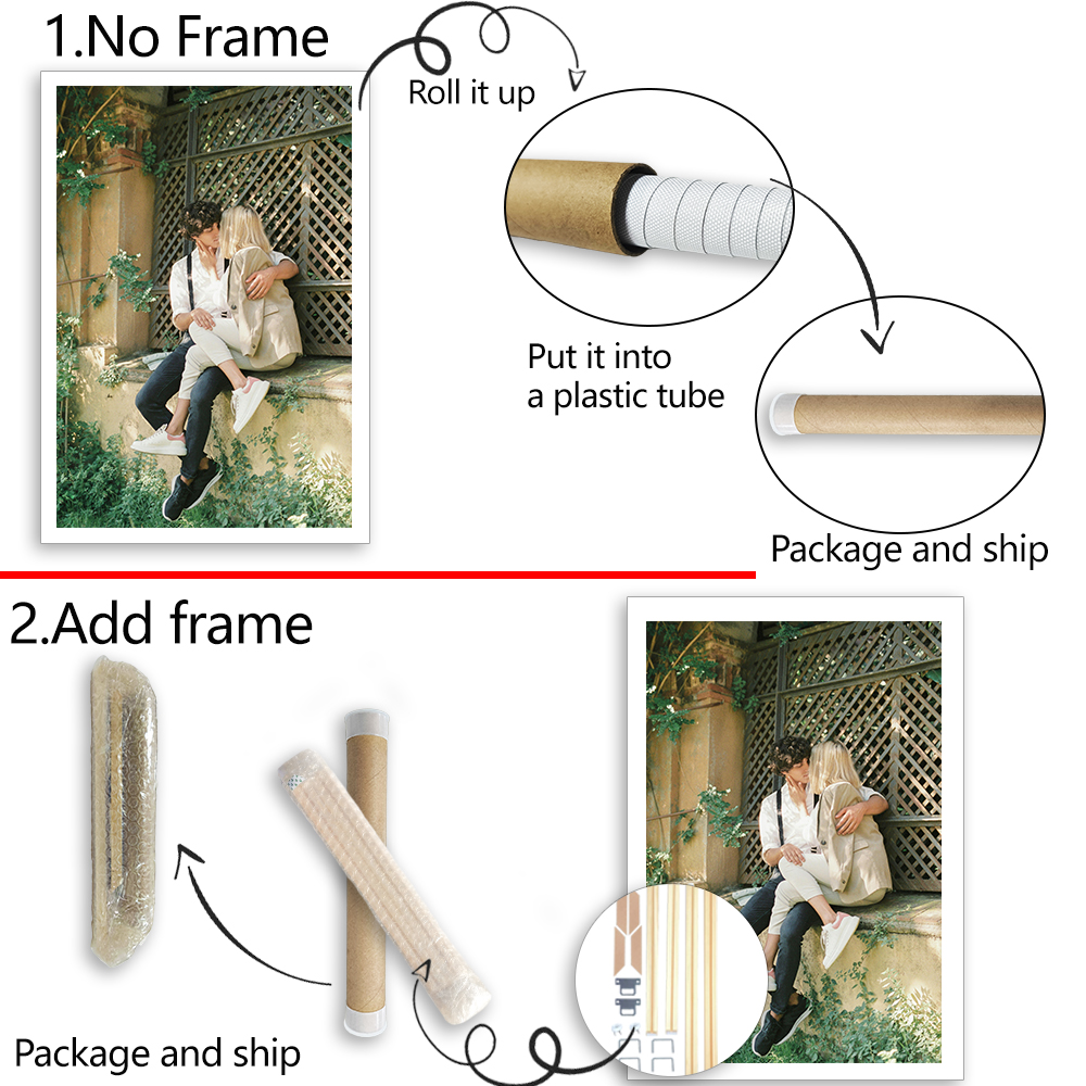 1 Pc Customized Photos on Canv - Engraved Wood Frame review and price