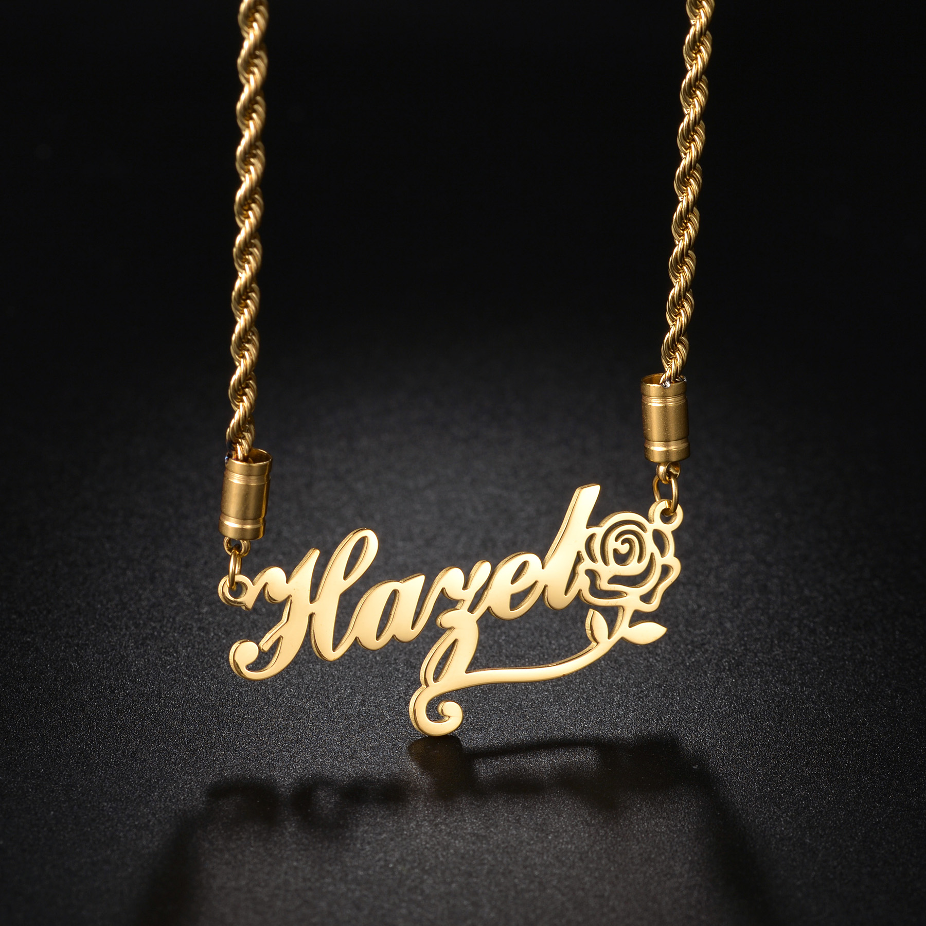 Atoztide Personalized Custom N - Birth Flower Necklace review and price