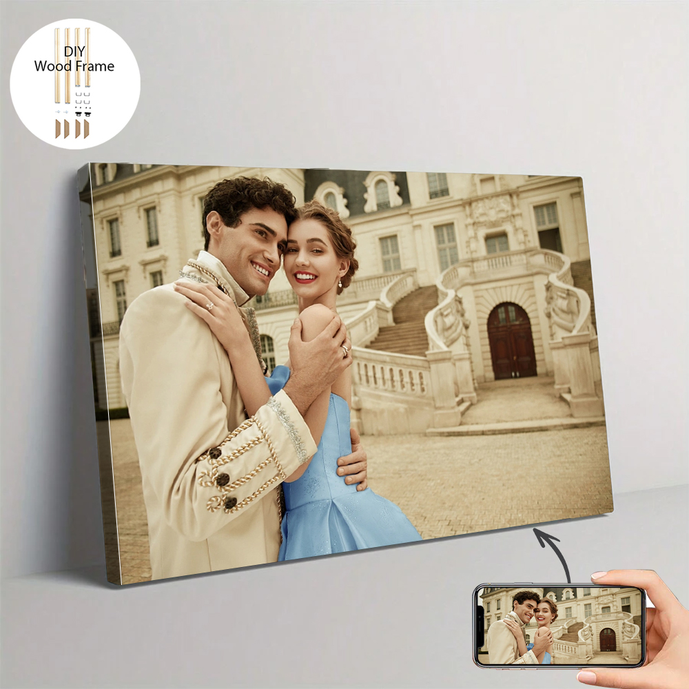 1 pc Custom Photo with DIY fra - Pet Portrait Custom review and price