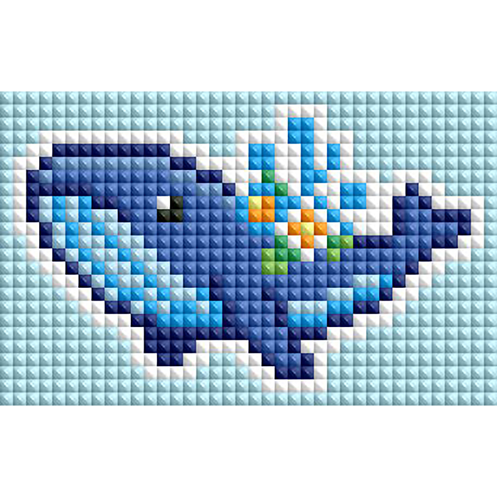 Minigem®: Whale and Flower 9.4 - Photo Mosaic Print review and price