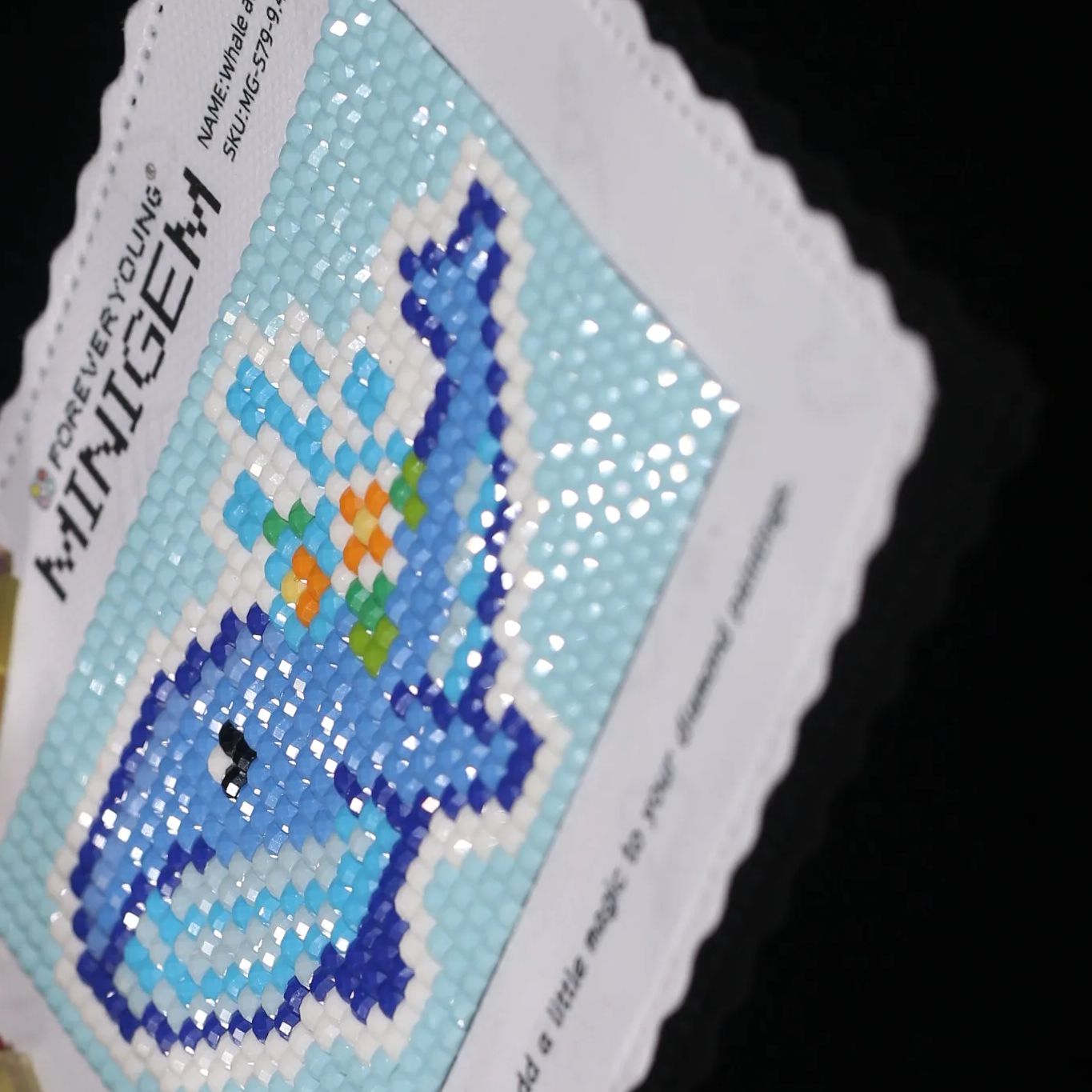 Minigem®: Whale and Flower 9.4 - Photo Mosaic Print review and price