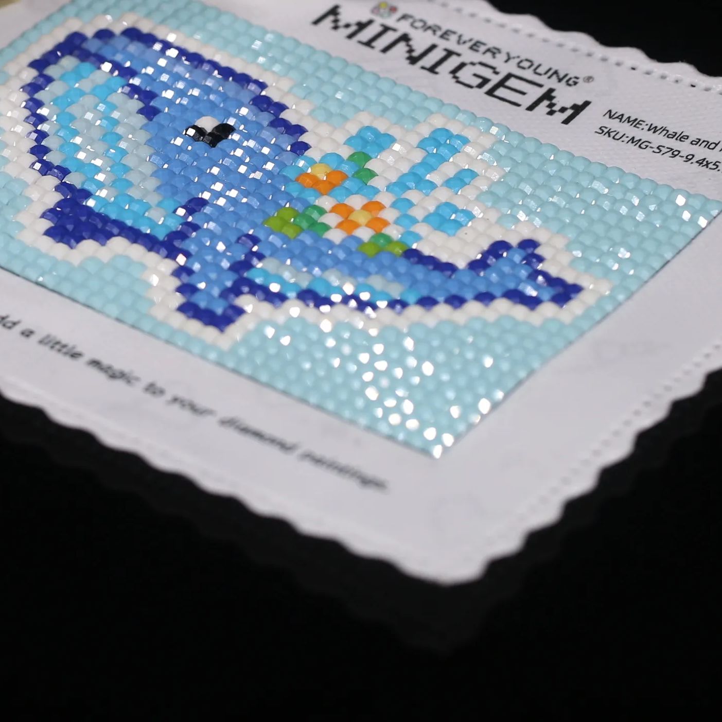 Minigem®: Whale and Flower 9.4 - Photo Mosaic Print review and price