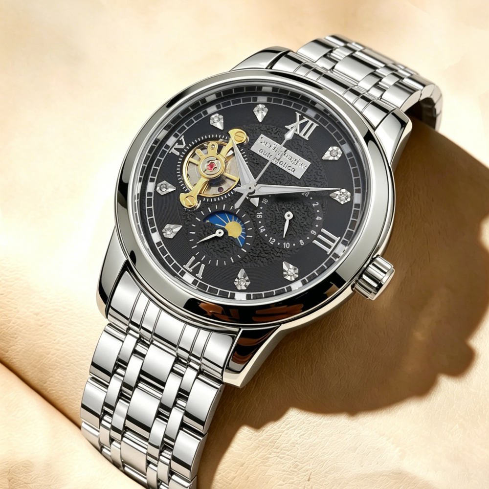 High-End Luxury Men's Automati - Custom Night Sky review and price