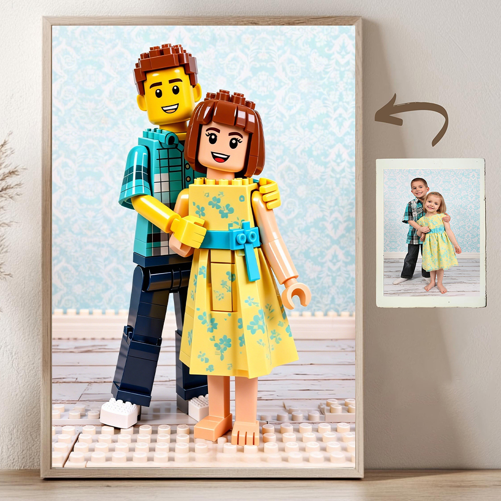 Custom Cartoon Building Block  - Pet Portrait Custom review and price