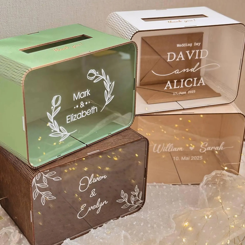 Custom Name Decals for Wedding - Personalized Name Box review and price