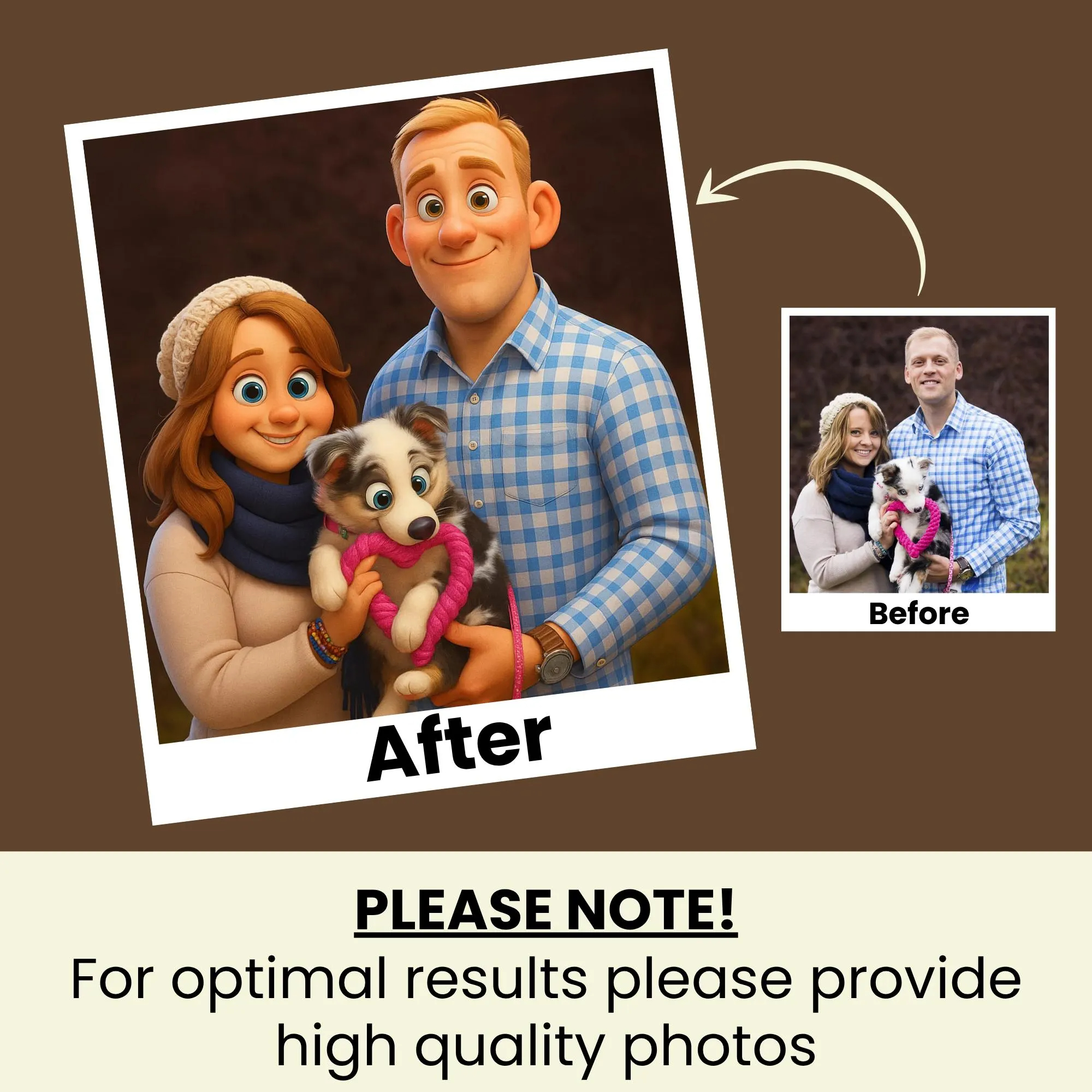 Custom Animated Character Fami - Pet Portrait Custom review and price