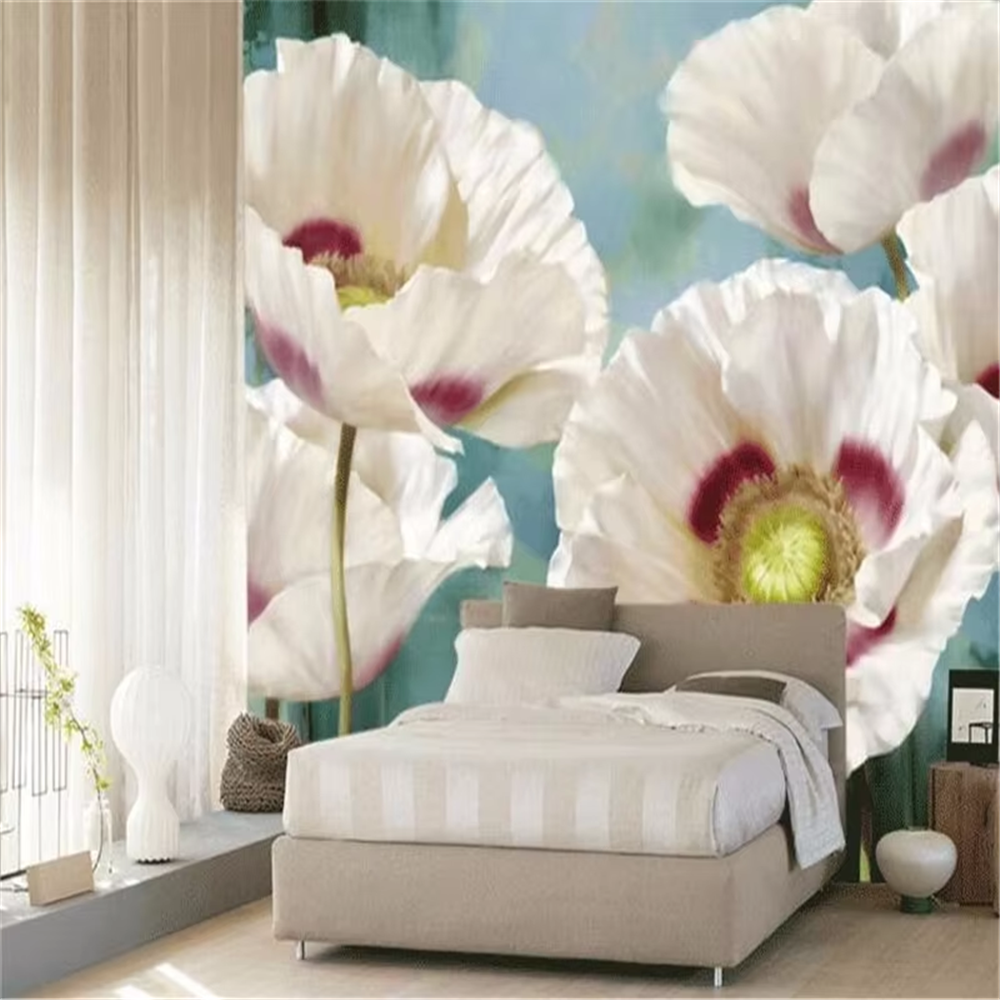 custom White flowers wallpaper - Custom Night Sky review and price