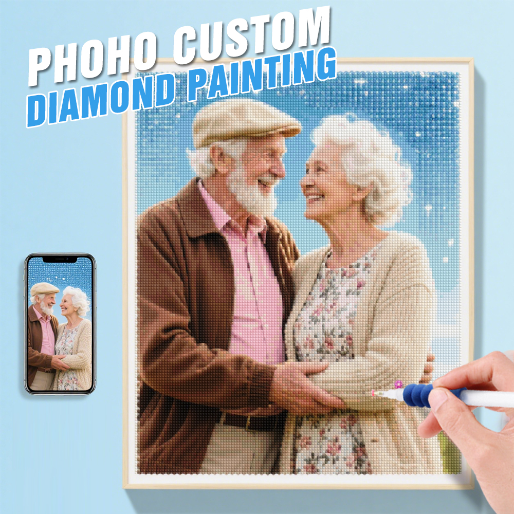 HUACAN 5d Diy Diamond Mosaic C - Photo Mosaic Print review and price