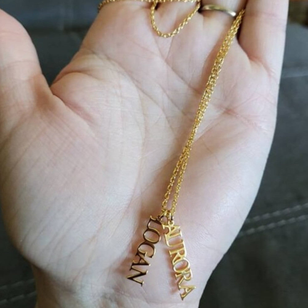 Custom Multiple Name Necklace  - Birth Flower Necklace review and price