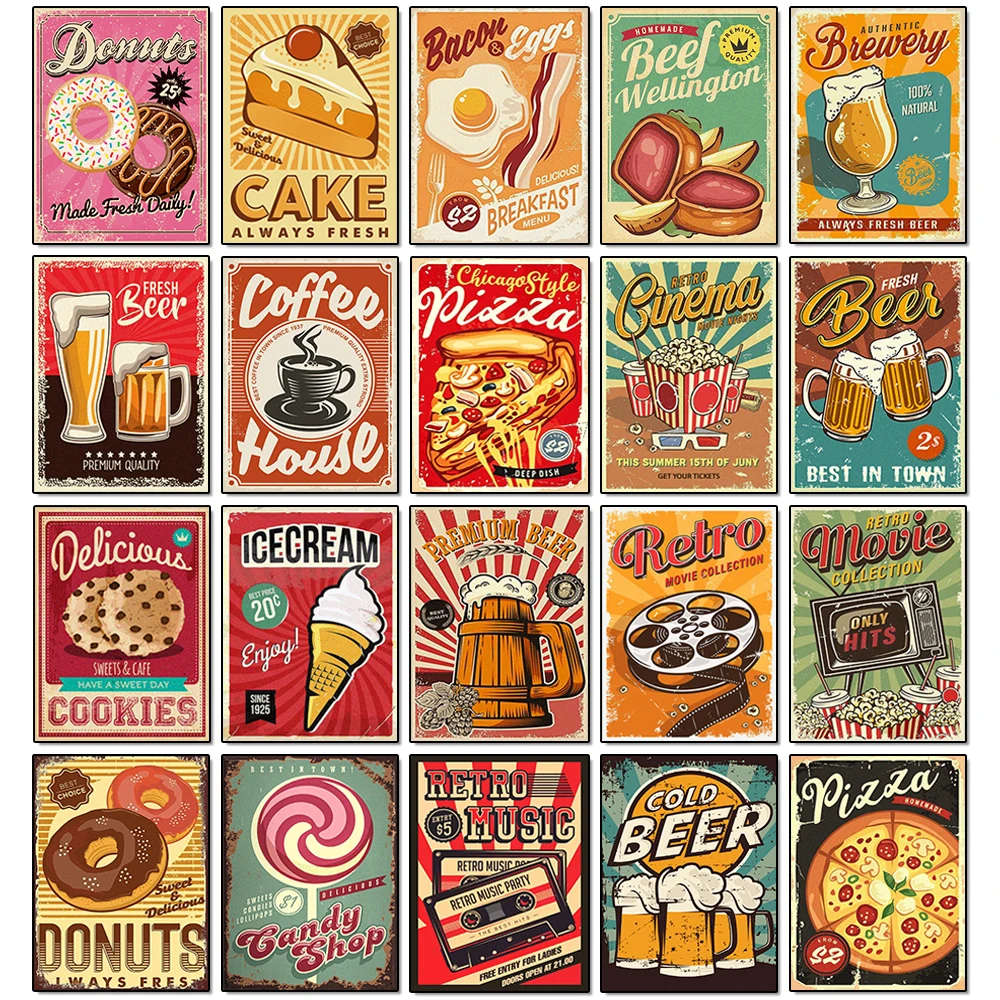 5D Diamond Painting Food Poste - Photo Mosaic Print review and price