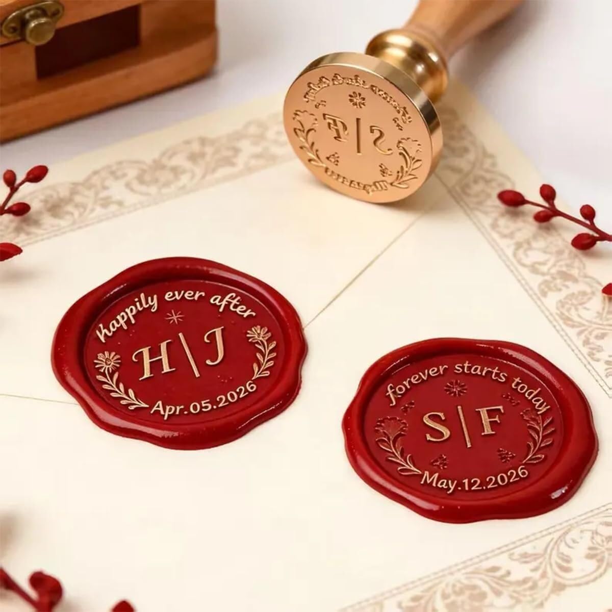 Custom Wax Seal Stamp Kit – Pe - Wax Seal Letter Kit review and price