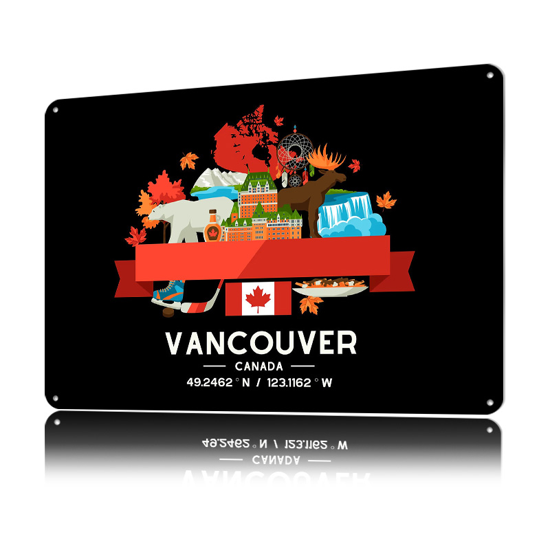 Vancouver City Map Printed Pos - Custom Map Poster review and price