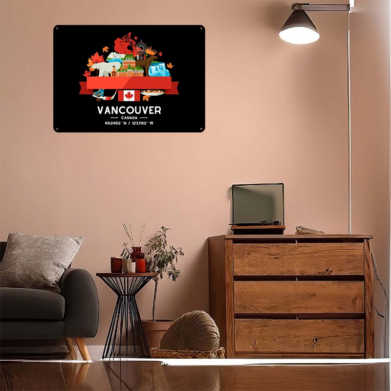 Vancouver City Map Printed Pos - Custom Map Poster review and price