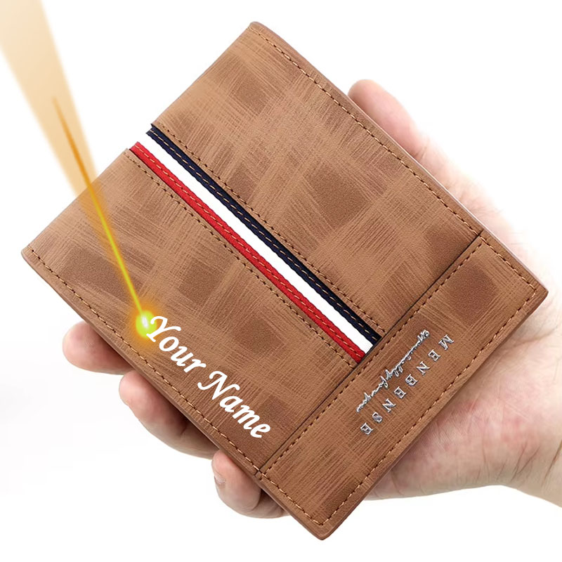 Slim Card Holder Male Purses C - Personalized Name Box review and price