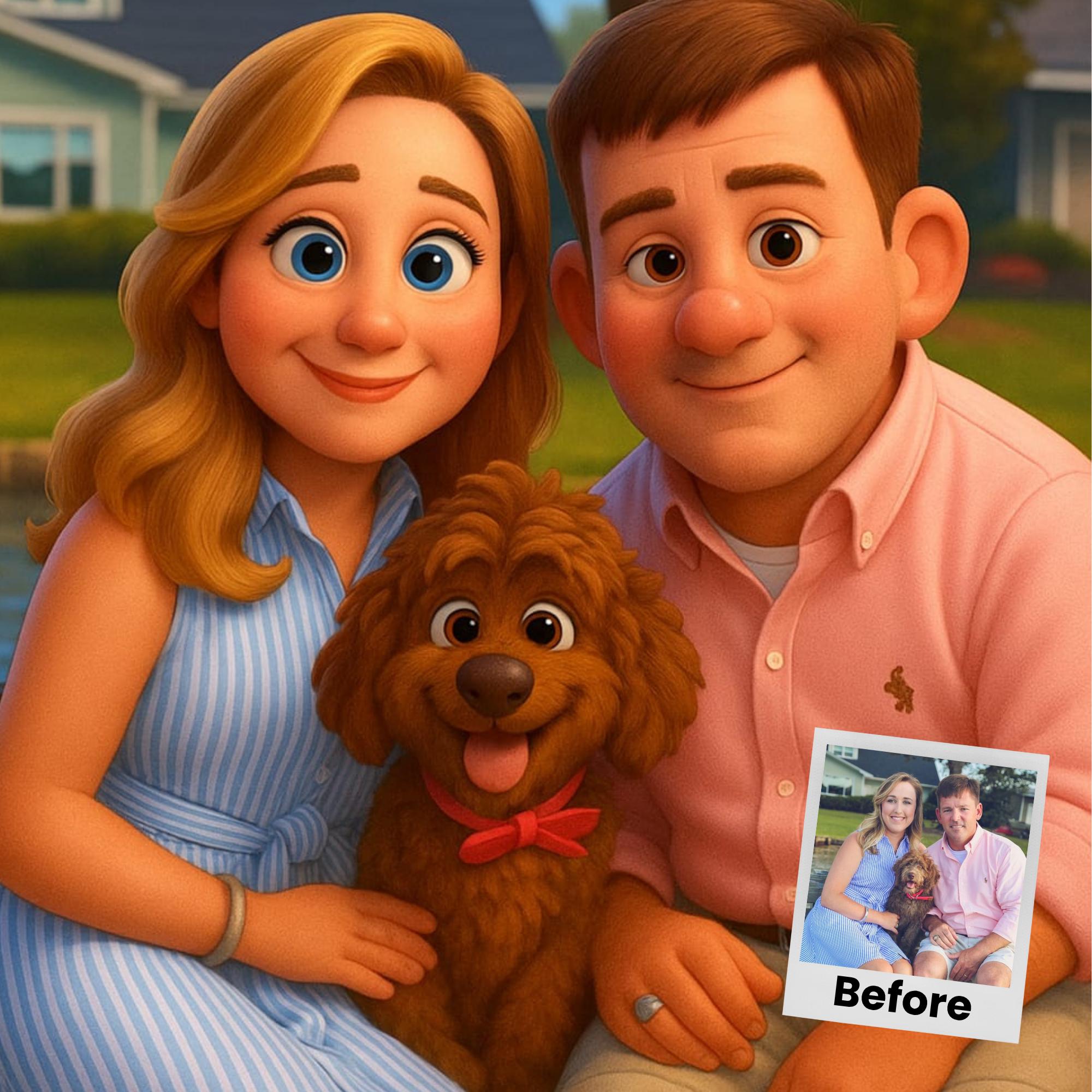 Custom Cartoon-Style Print Per - Pet Portrait Custom review and price