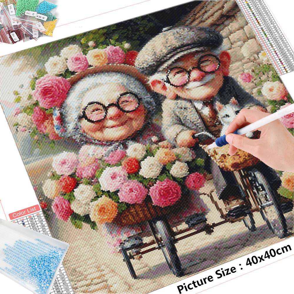 Frameless, Diamond Embroidery  - Photo Mosaic Print review and price