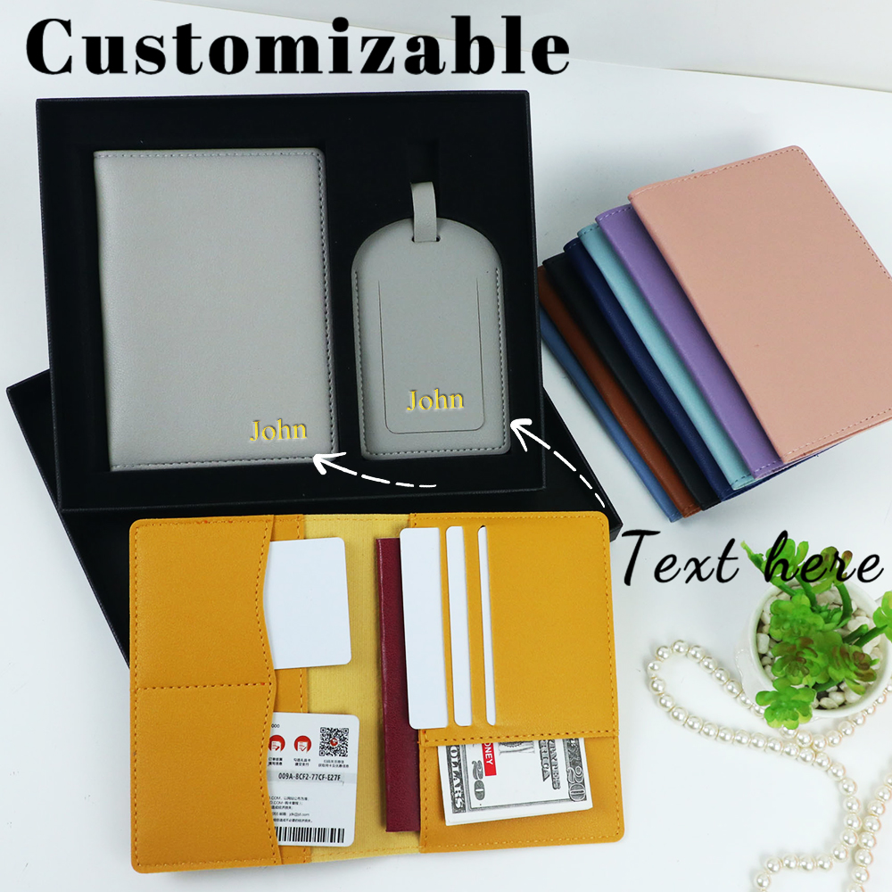 Customized name PU leather pas - Personalized Name Box review and price