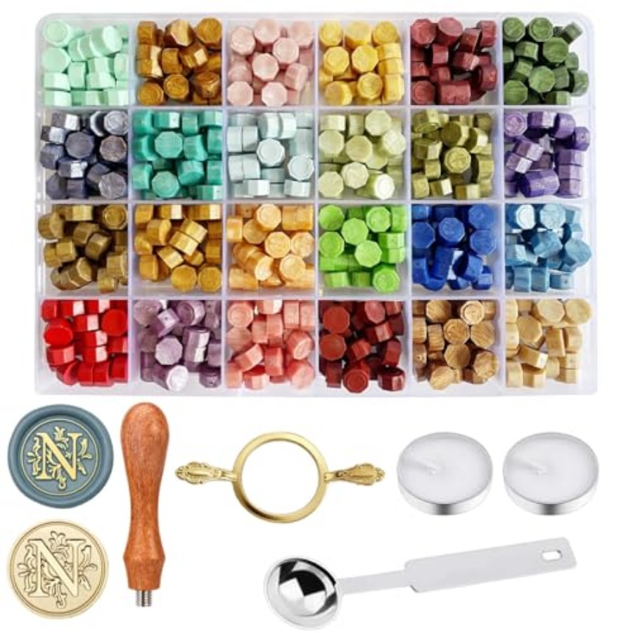Wax Seal Stamp Kit - Sealing W - Wax Seal Letter Kit review and price