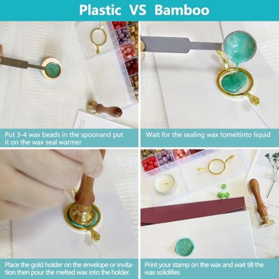 Wax Seal Stamp Kit - Sealing W - Wax Seal Letter Kit review and price